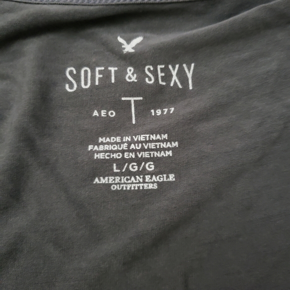 LOT 2 American eagle old navy t shirts Sz M/L - Picture 2 of 3